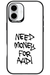 Need Money For Audi Black - Apple iPhone 16 Plus