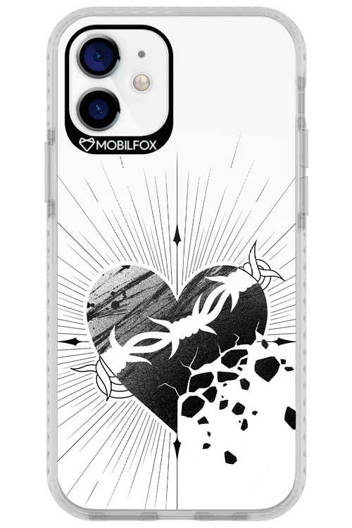 Fekete Szív 2.0 - Apple iPhone 12