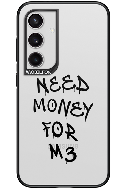 Need M3 Transparent Black - Samsung Galaxy S24