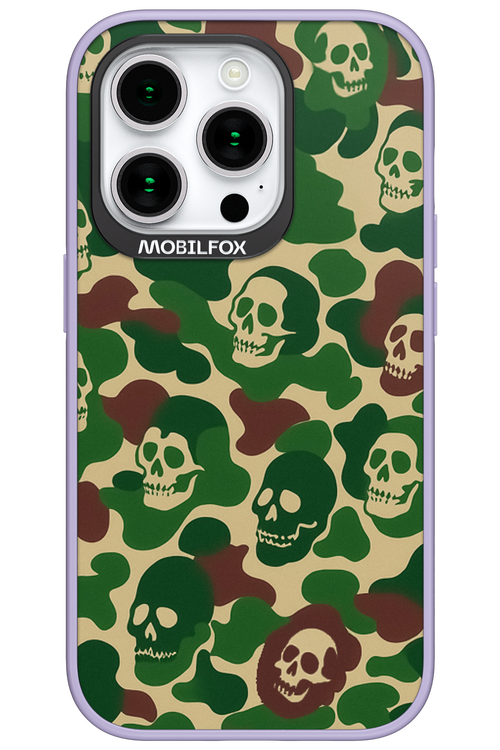 Camo Skull - Apple iPhone 15 Pro
