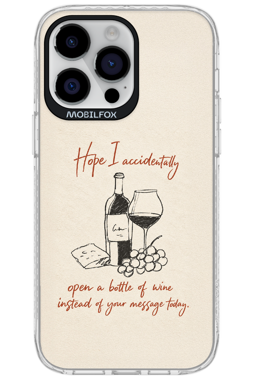 Bottle of wine 2.0 - Apple iPhone 14 Pro Max