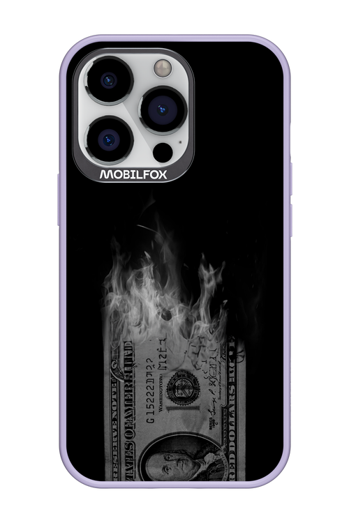Money Burn B&W 2.0 - Apple iPhone 13 Pro