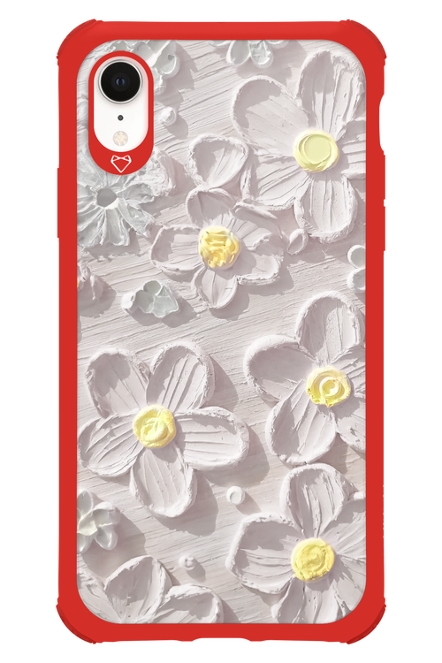 White Flowers 2.0 - Apple iPhone XR