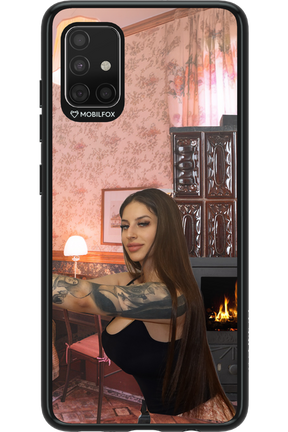 Tattooed Flame - Samsung Galaxy A51