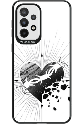 Fekete Szív - Samsung Galaxy A33