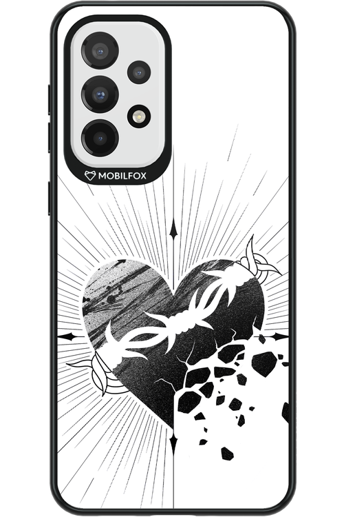 Fekete Szív - Samsung Galaxy A33