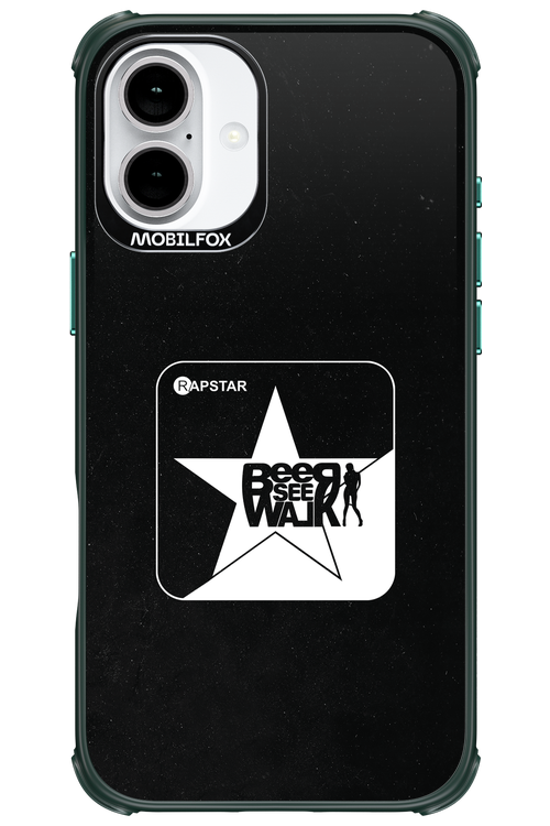 Rapstar Black - Apple iPhone 16 Plus