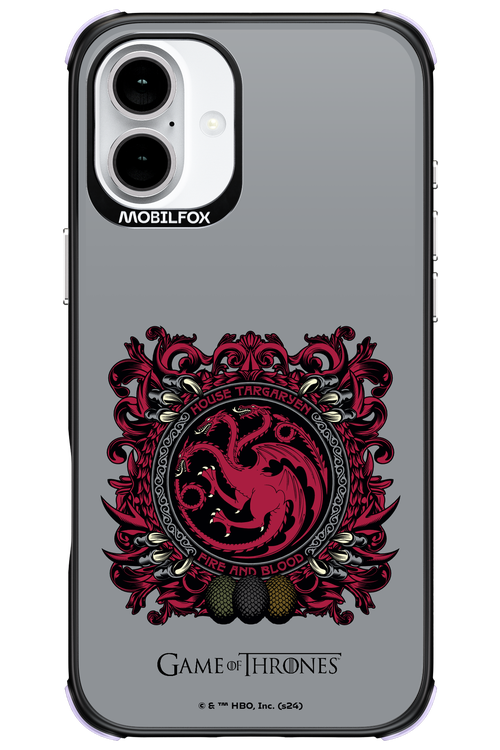 Fire and Blood. - Apple iPhone 16 Plus