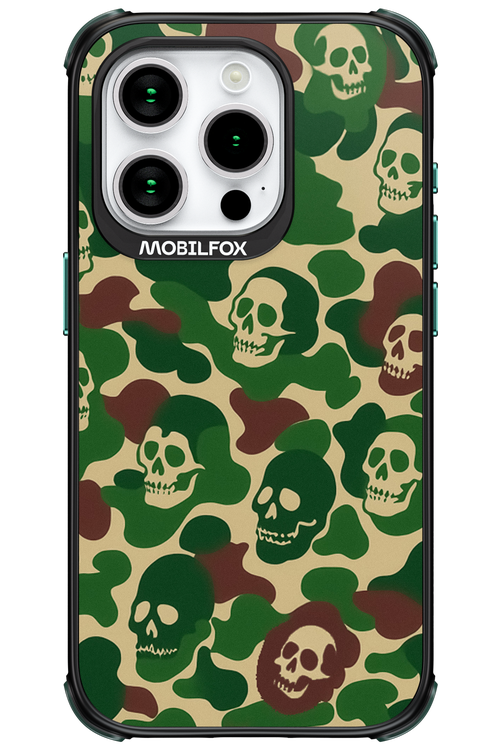 Camo Skull - Apple iPhone 15 Pro