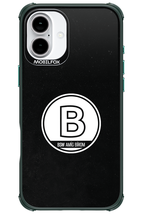 Amig bírom Black - Apple iPhone 16 Plus