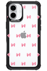 Pinky Bow - Apple iPhone 16 Plus