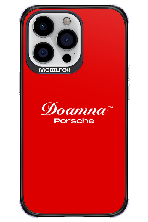 Doamna Porsche (red) - Apple iPhone 13 Pro