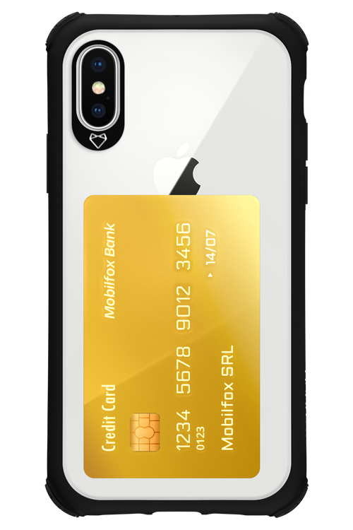 Gold Card - Apple iPhone X