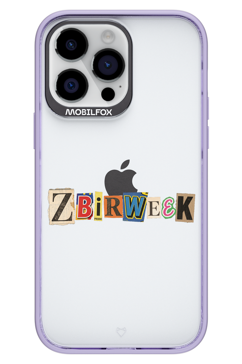 Zbirweek (transparent) 2.0 - Apple iPhone 14 Pro Max