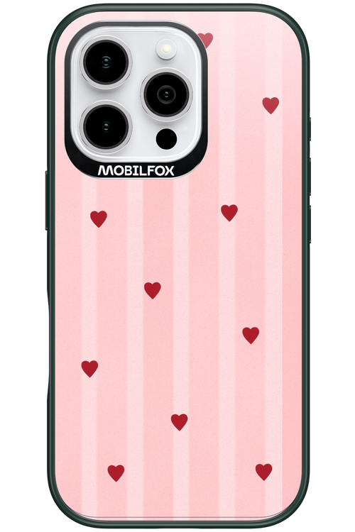 Red Little Hearts 2.0 - Apple iPhone 16 Pro