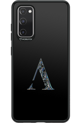 ⁠ ⁠Azteca A Chrome Logo - Samsung Galaxy S20 FE