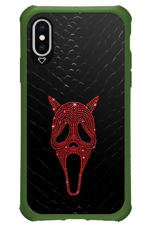 Devil Glitter Ghost - Apple iPhone X