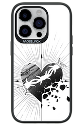 Fekete Szív 2.0 - Apple iPhone 14 Pro
