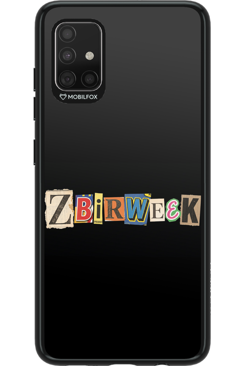 Zbirweek (black) 2.0 - Samsung Galaxy A51