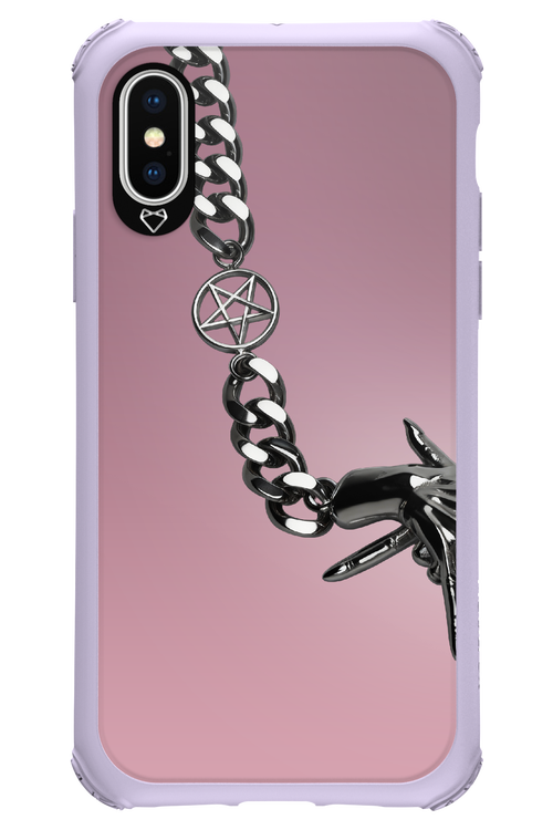 Chain stanga roz 2.0 - Apple iPhone X