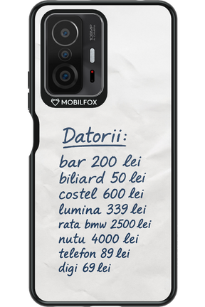 The List 2.0 - Xiaomi Mi 11T
