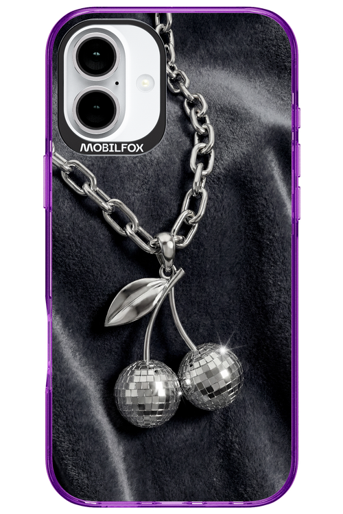 Cherry Disco Black 2.0 - Apple iPhone 16 Plus