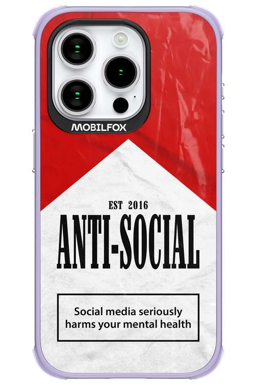 ANTI-SOCIAL II 2.0 - Apple iPhone 15 Pro