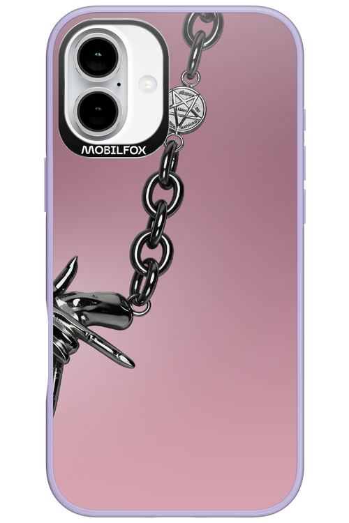 Chain dreapta roz 2.0 - Apple iPhone 16 Plus