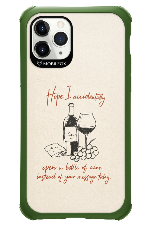 Bottle of wine 2.0 - Apple iPhone 11 Pro