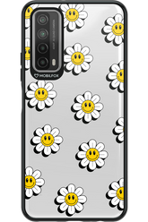 Smiley Flowers Transparent - Huawei P Smart 2021