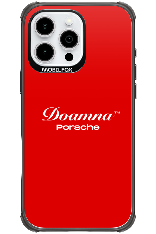 Doamna Porsche (red) - Apple iPhone 16 Pro Max