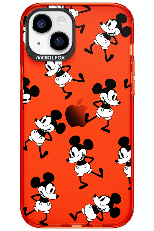 Iconic Mouse (pattern) 2.0 - Apple iPhone 15 Plus