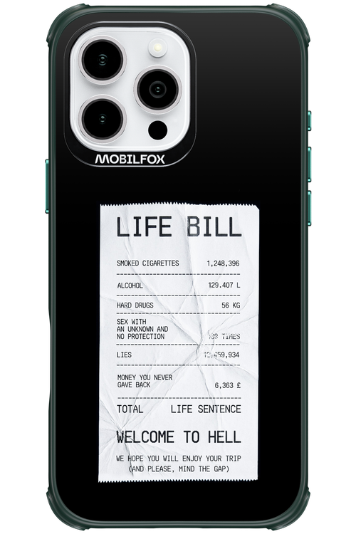 bill 2.0 - Apple iPhone 16 Pro Max