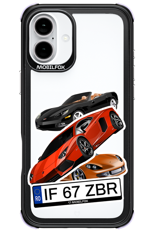 Car Sticker 2.0 - Apple iPhone 16 Plus