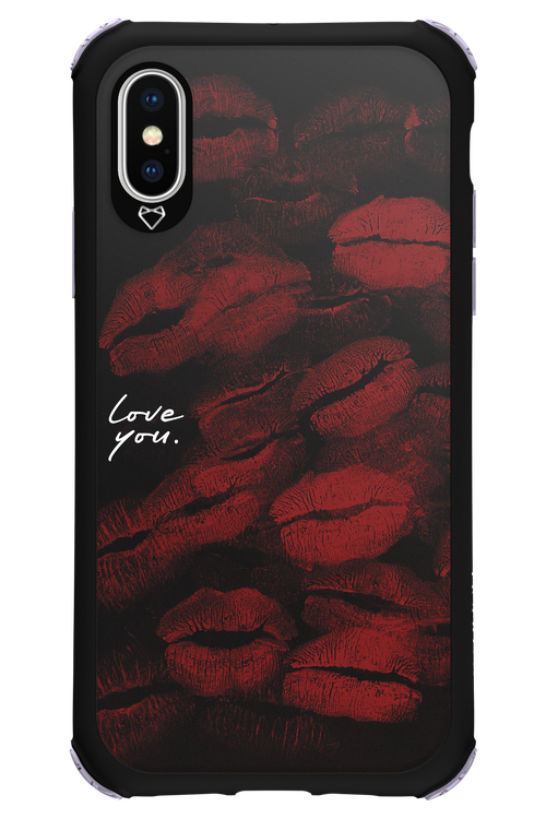 LOVE U BLACK 2.0 - Apple iPhone XS