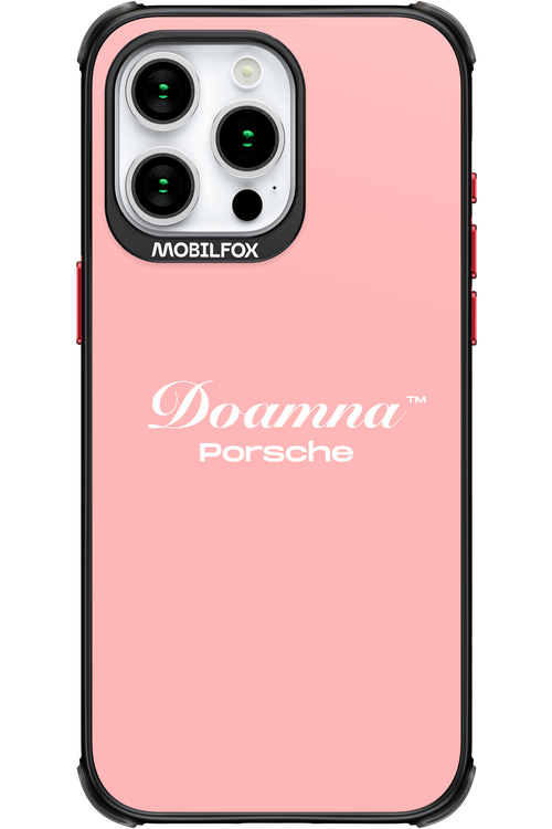 Doamna Porsche (pink) - Apple iPhone 15 Pro Max