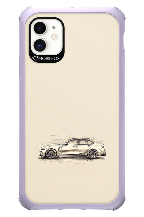 Sketch Car - Apple iPhone 11