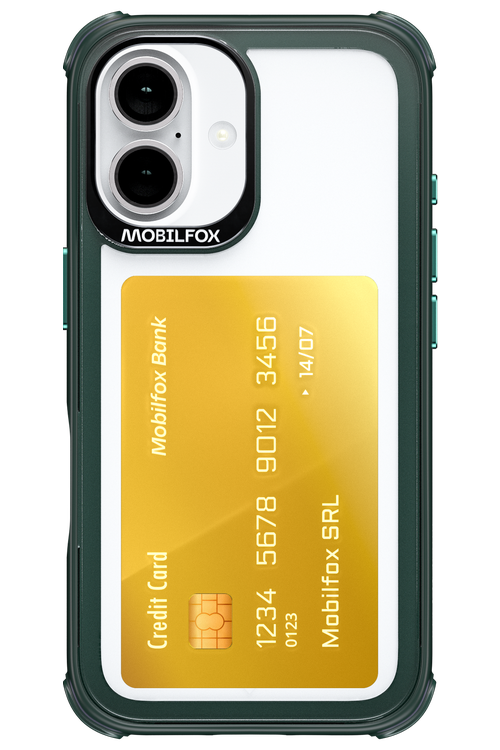 Gold Card - Apple iPhone 16