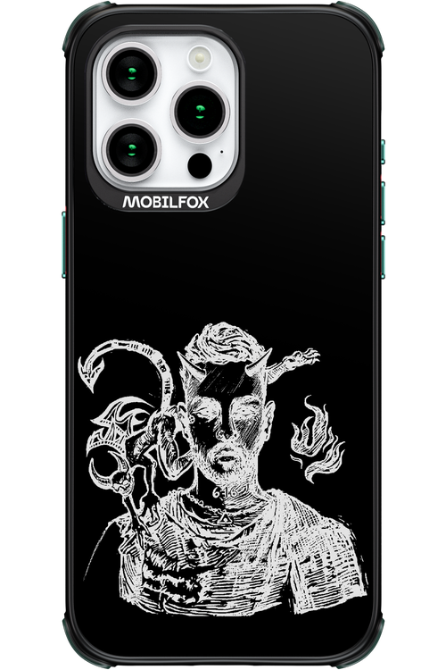 D3MON Black - Apple iPhone 15 Pro Max