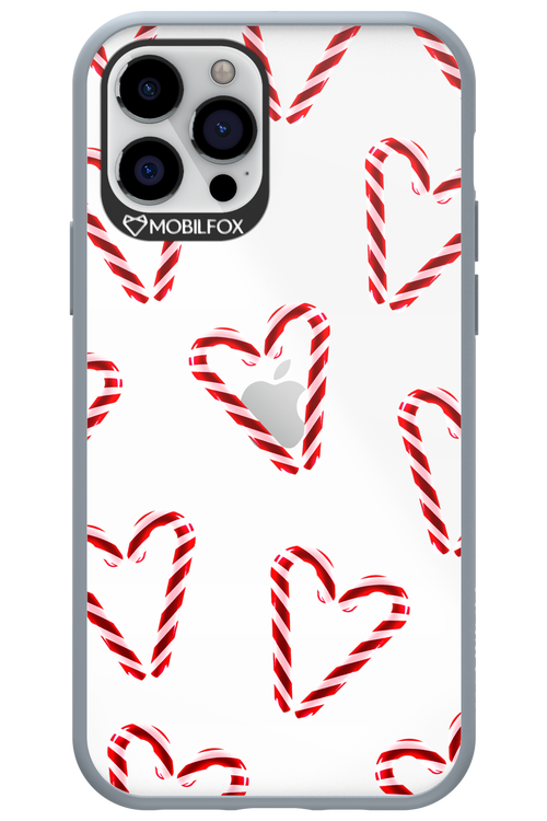 Candy Cane Hearts - Apple iPhone 12 Pro