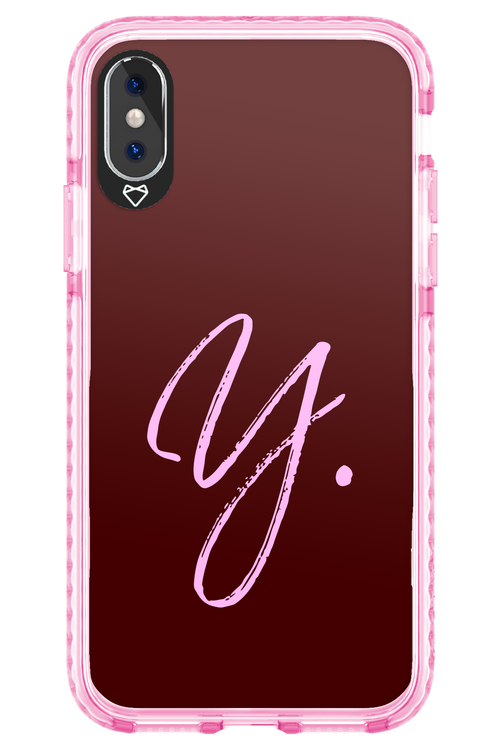 (Dark Blush) Y 2.0 - Apple iPhone X