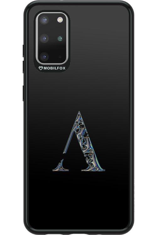 ⁠ ⁠Azteca A Chrome Logo - Samsung Galaxy S20+