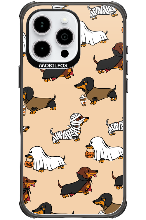Scary Dachshund - Apple iPhone 16 Pro Max