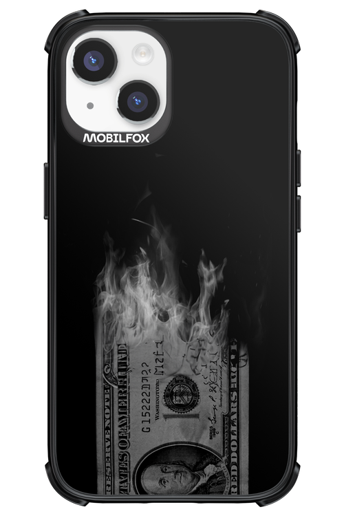 Money Burn B&W 2.0 - Apple iPhone 14