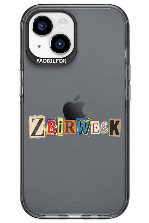 Zbirweek (transparent) 2.0 - Apple iPhone 15