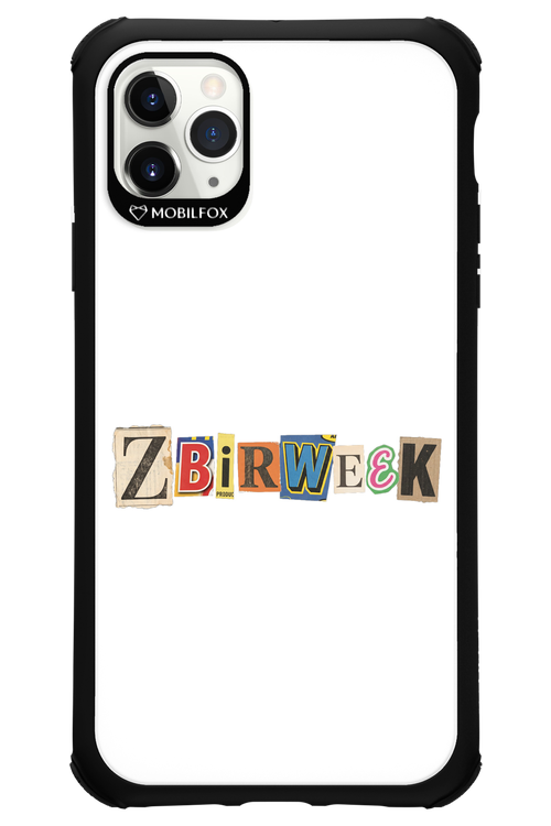 Zbirweek (white) 2.0 - Apple iPhone 11 Pro Max