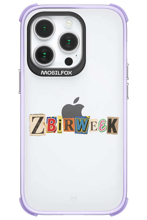 Zbirweek (transparent) 2.0 - Apple iPhone 14 Pro