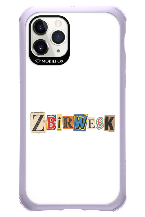 Zbirweek (white) 2.0 - Apple iPhone 11 Pro