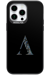 ⁠ ⁠Azteca A Chrome Logo - Apple iPhone 15 Pro Max