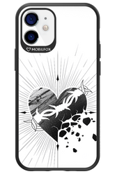 Fekete Szív 2.0 - Apple iPhone 12 Mini
